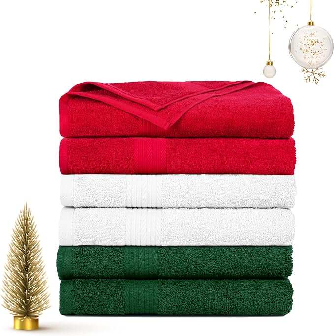 100% Cotton Hand Towels 18x28 Inches, 600 GSM, Soft & Absorbent - Image 2