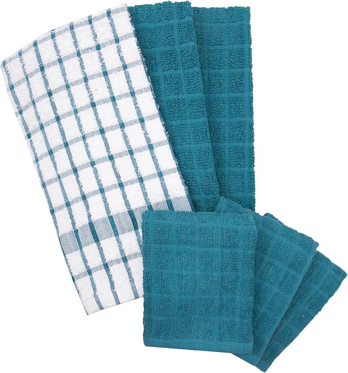 Ritz Premium Kitchen Towel and Dish Cloth Value Set: Highly Absorbent, Super - Image 2