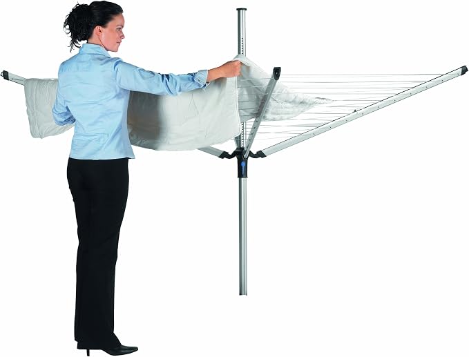 Brabantia Lift-O-Matic Advance Outdoor 4 Arm Clothesline Height Adjustable - Image 10