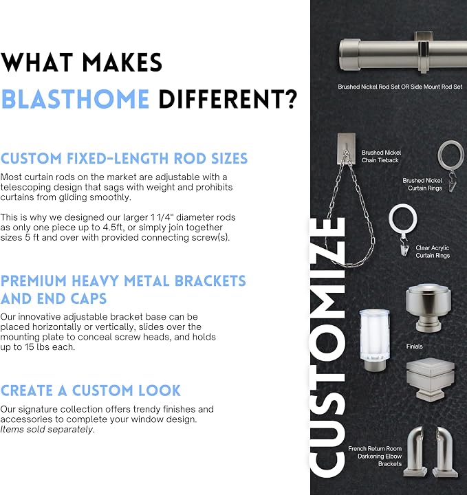 BlastHome® Luxury Curtain Rings - Image 5
