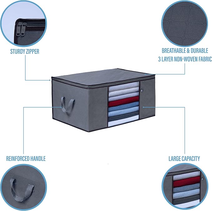 VENO 3 Pack Oversize Clothes Storage Bag - Image 2