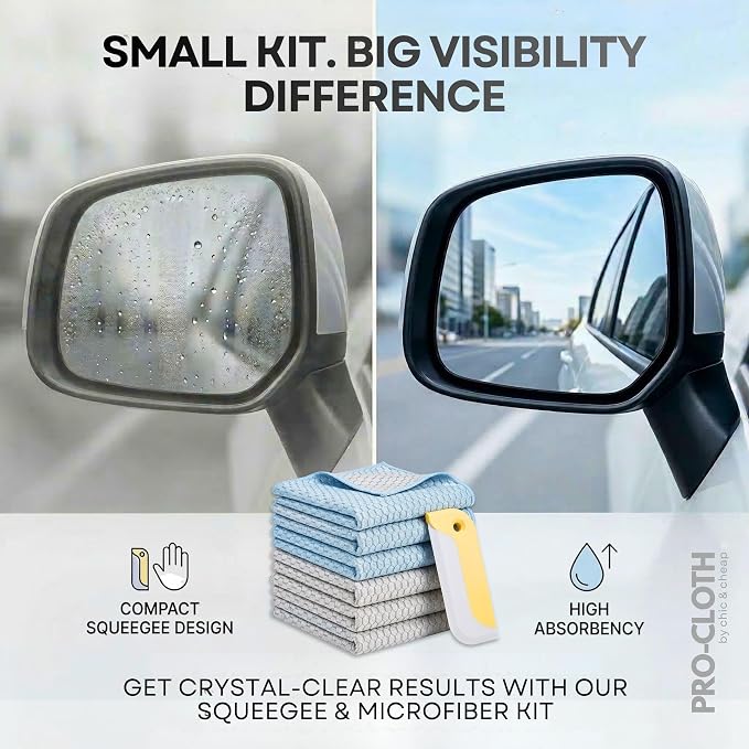 PRO-CLOTH Window & Glass Cleaning Cloths – Premium Honeycomb Microfiber Cloths - Image 5