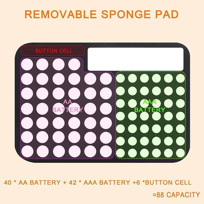 Battery Organizer Storage Case - Image 4
