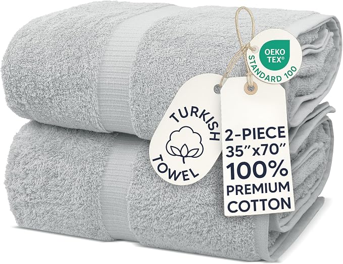 Chakir Turkish Linens, 100% Cotton Premium Quality Turkish Bath Sheets | by ChakirTurkishLinens