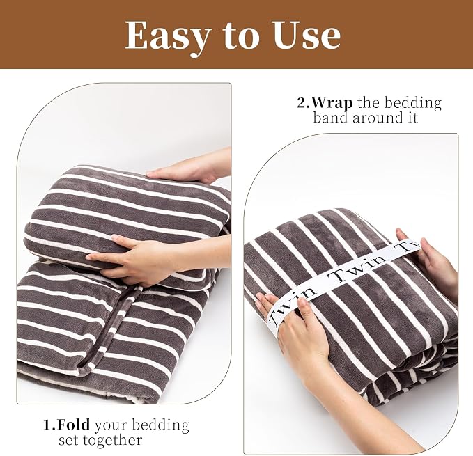 20PCS Bed Sheet Organizer Bands, Storage Labels and Sheet Keepers - Image 6