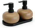 10oz Ceramic Hand Soap Dispenser, Elegant Liquid Soap Dispenser by Unknown