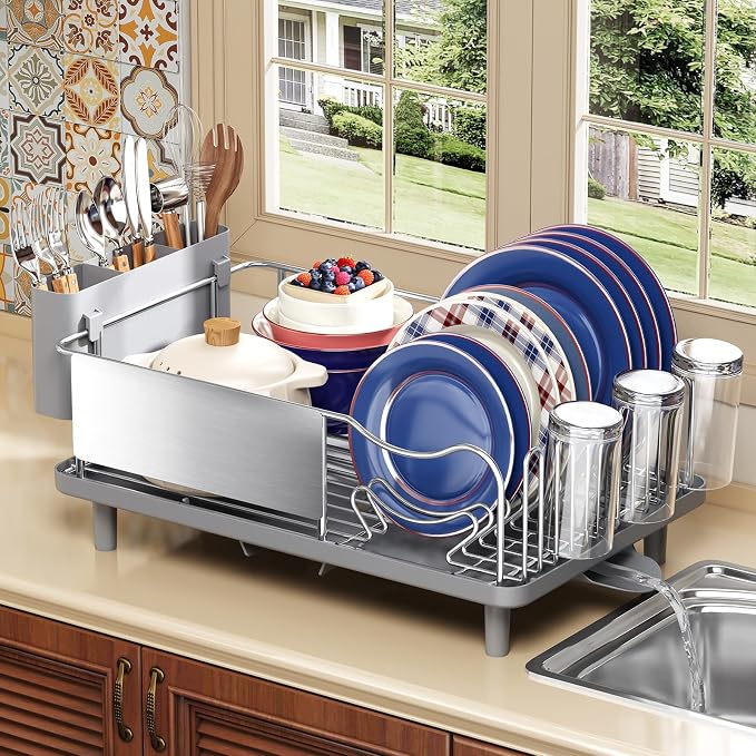 KINGRACK Stainless Steel Dish Drying Rack by KINGRACK