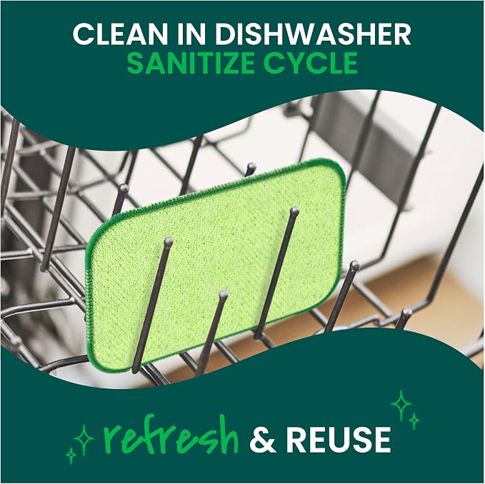 Scotch-Brite Dobie Scrub & Wipe Cloths, Non-Scratch Scrubbing, 2 Pack | Dish - Image 6