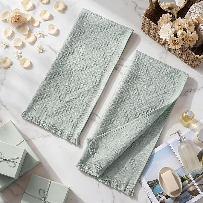 HunnmingRe 16 Pack Boho Hand Towel - Image 3