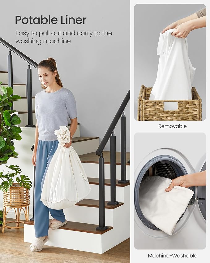 SONGMICS Rolling Laundry Hamper - Image 6