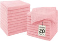 Washcloths 20 Pack Face Towels, Highly Soft Wash Cloths | Hand Towels, Fast by Unimade