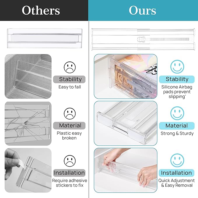 Vtopmart 4" Regular Upgrade Drawer Dividers - Image 9