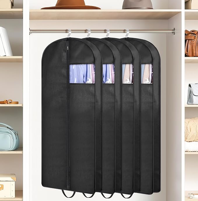 KIMBORA 54" Garment Bag for Travel, Gusseted Suit Bags for Men - Image 8