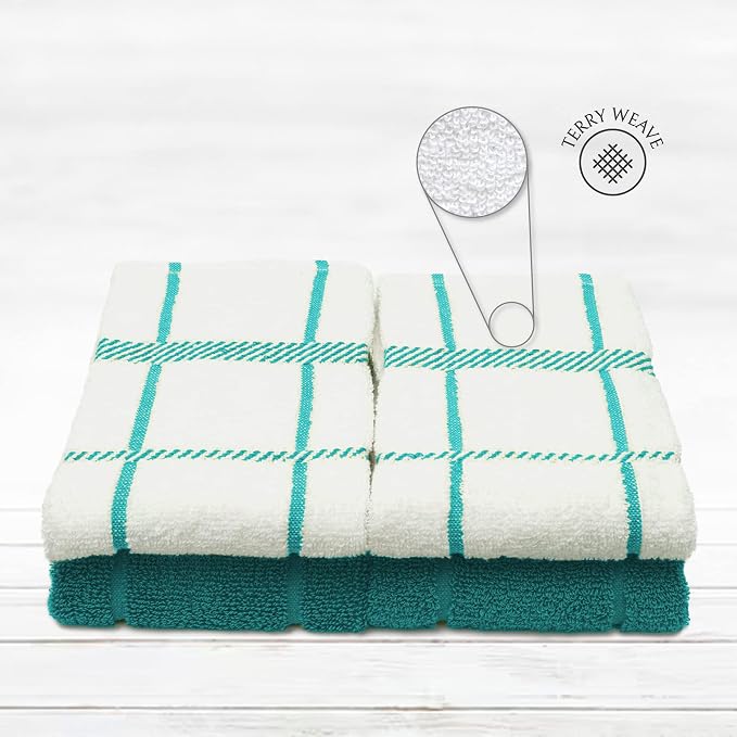 100% Cotton Terry Dish Cloth & Dish Towel - Image 3