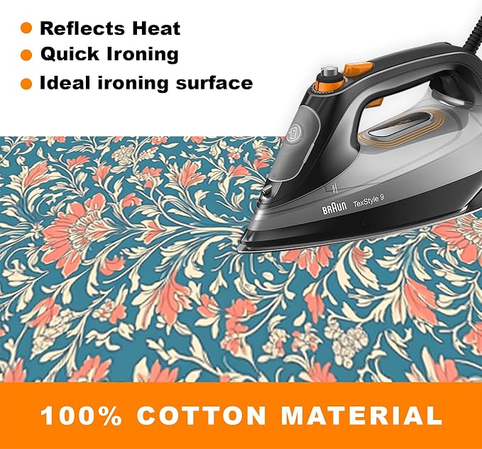 Ironing Board Cover 15x54 Inch- Standard Cotton Cover - Image 7
