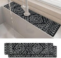 2PCS 24" X 5.5" Kitchen Sink Splash Guard Faucet Mat Aztec Super Absorbent Fast by Unknown