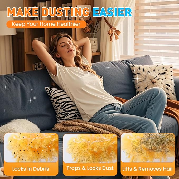 Alotiki Duster Refills, 360° Double-Sided Disposable Duster - Image 6