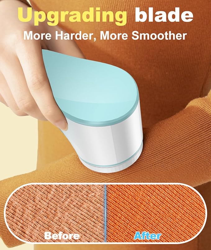 Fabric Shaver, Lint Remover Sweater Shaver, Effectively and Quickly Remove Pills - Image 2