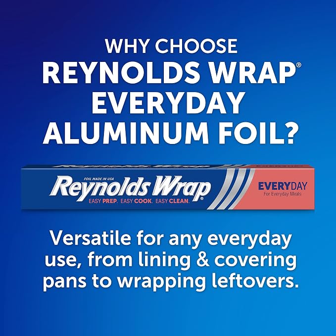 Reynolds Aluminum Foil, 200 Square Feet | Pack of 2 - Image 10