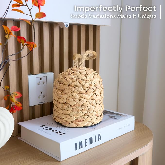 4.4lb Water Hyacinth Door Stop, Door Stopper - Image 8