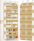 Over the Door Organizer 5 Tiers, Extra Large Behind Door Storage of 10 by Ofiray-home