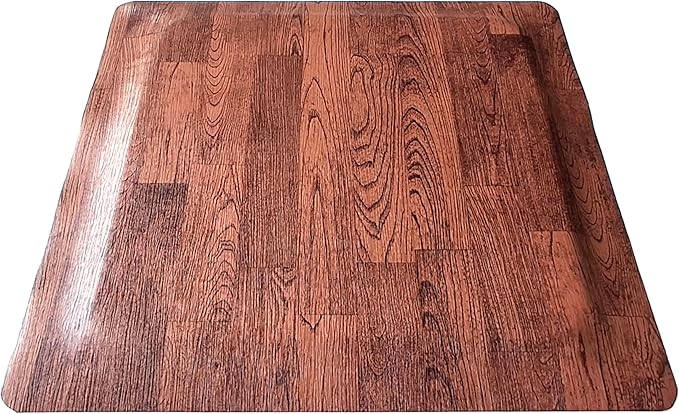 Rhino Mats, Softwoods Anti Fatigue Floor Mat, Commercial Grade Kitchen Mat, Standing Desk Mat, Office, Garage or Anywhere, Standing Comfort. (Oak, 3' x 3' x 7/8")