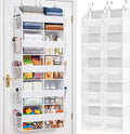 Over The Door Organizer 5 Tiers, Extra Large Behind Door Storage of 10 by Ofiray-home