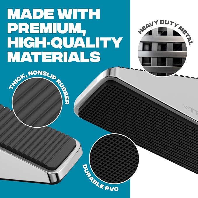 2-Pack XL Heavy Duty Door Stoppers - Image 4