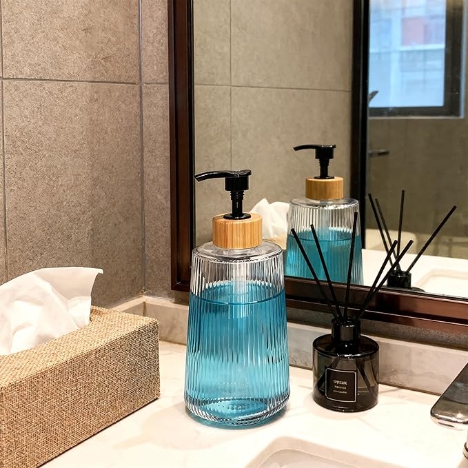 Glass Soap Dispenser, Thickened Glass Hand Soap Dispenser - Image 5