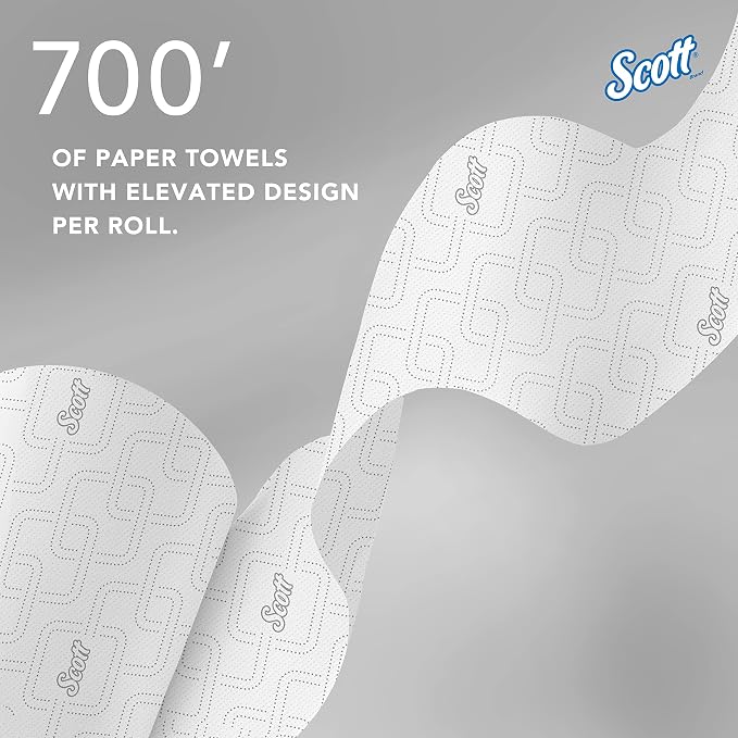 Scott Professional Hard Roll Paper Towels, 6 Rolls x 700' - Image 10