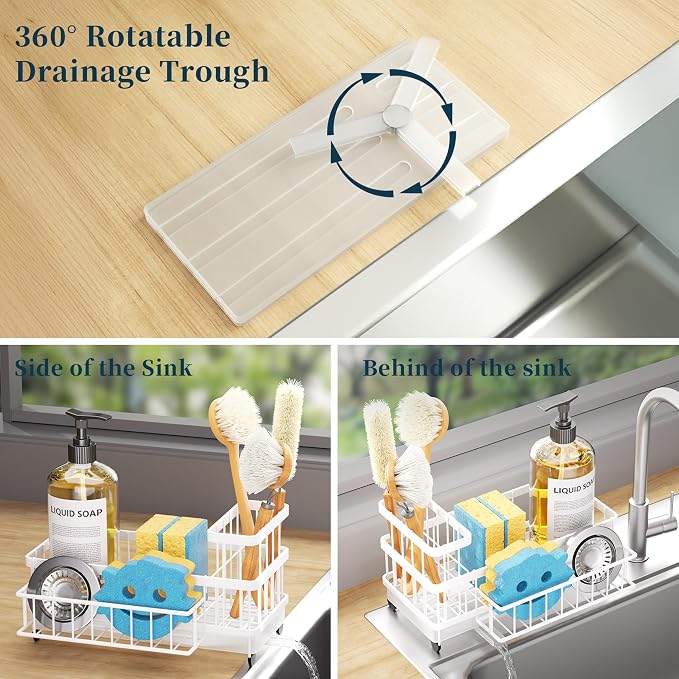Consumest Sponge Holder for Kitchen Sink - Image 2