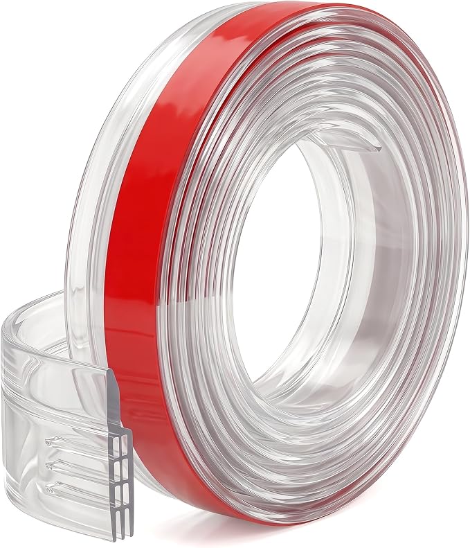 Door Draft Stopper, Transparent - Image 2