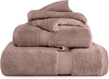 Superior Egyptian Cotton Ultra Plush & Absorbent, 3 Piece Set, Muted Mauve | by SUPERIOR