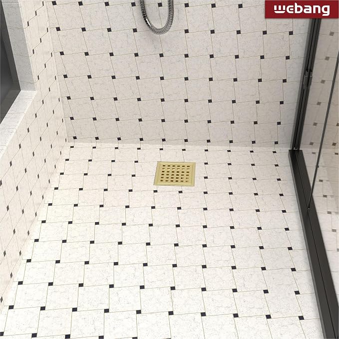 4 Inch Square Shower Floor Drain - Image 6