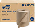 Tork Natural Paper Hand Towel Roll H21, 6 Rolls x 800 Ft by Tork