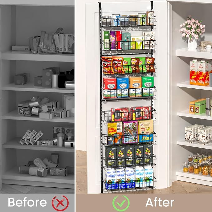 ElegantArray 8-Tier Pantry Door Organizer - Image 2