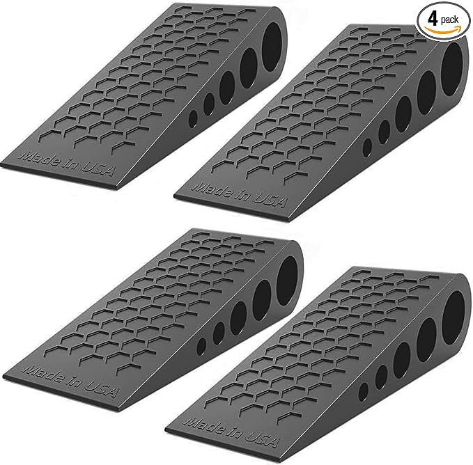 Door Stoppers for Bottom of Door Premium Floor Rubber Door Stop Wedge Made in by SuspensionDudes