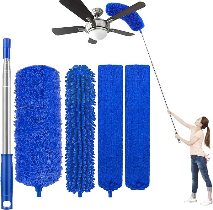 UIMO Microfiber Feather Duster 5-in-1 Kit by UIMO