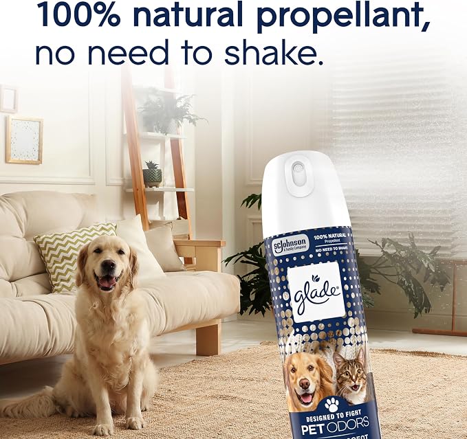 Glade Air Freshener Room Spray, Pet Fresh Scent, Odor Fighting to Deliver Long - Image 6