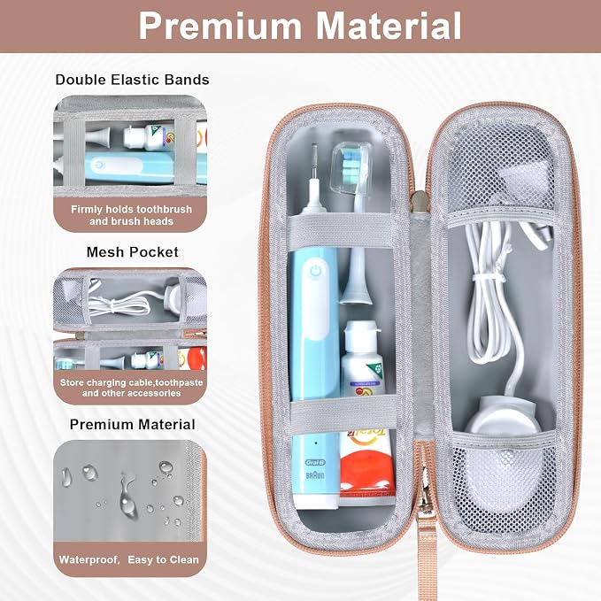 Toothbrush Travel Case for Oral B/Oral-B Pro 1000 1500 5000 7000 7500 6000 - Image 3