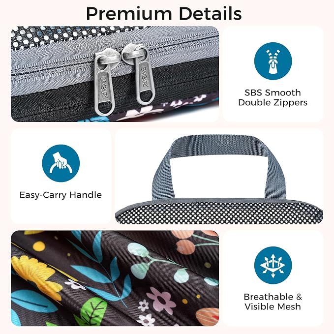 BAGAIL 4 Set/6 Set/8 Set Compression Packing Cubes Travel Accessories - Image 4