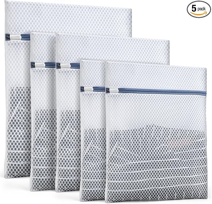 Heavy-Duty Honeycomb Mesh Laundry Bags by Unknown