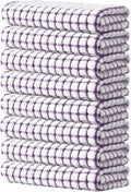 Kitinjoy Cotton 8 Pack Terry Kitchen Towels by Kitinjoy