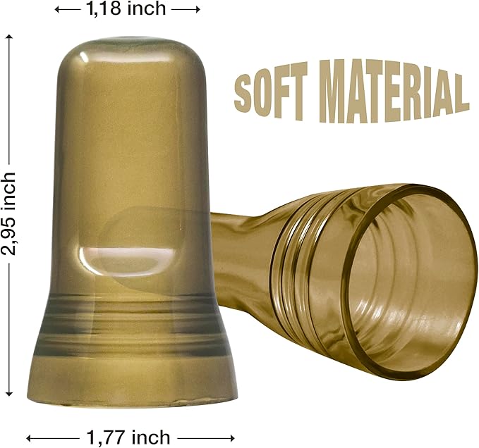 Esatto 24 Pieces Pour Spout Covers Champagne Liquor Bottle Toppers, Universal Bottle Pour Dispenser, Liquor Bottle Covers Bottle Cover Dust for Home Kitchen Tools Supplies