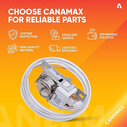 【Upgraded 2026】 2198202 Refrigerator Cold Control Thermostat Replacement - Compatible with Whirlpool & Kenmore Refrigerators - Replaces 2161284 2198201 PS11739232 AP6006166 WP2198202 161284 1110552