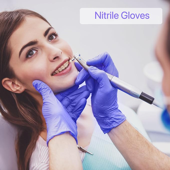 PElPU Nitrile Gloves, Disposable cleaning, Powder Free, Latex Free, Non-Sterile - Image 3