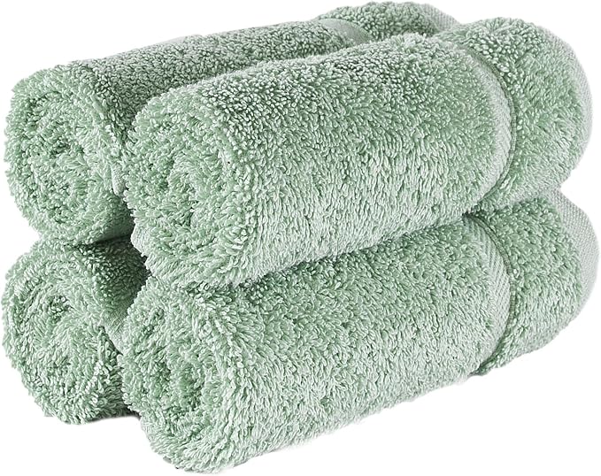 Hammam Linen Washcloth Set Premium Original Turkish Cotton, Hotel Quality - Image 6