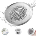 Shower Drain Hair Catcher, Patented Bathtub Drain Cover, Anti-Clog | Reversible by Wokdada