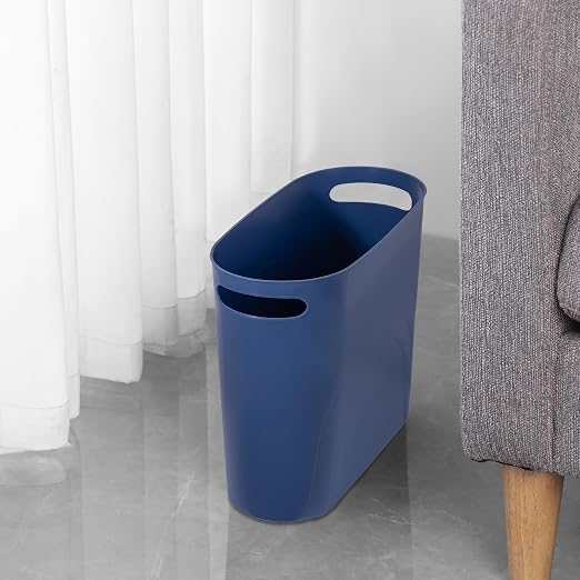 rejomiik Small Bathroom Trash Can, 3.5 Gallon Slim Garbage Can, Office and - Image 4