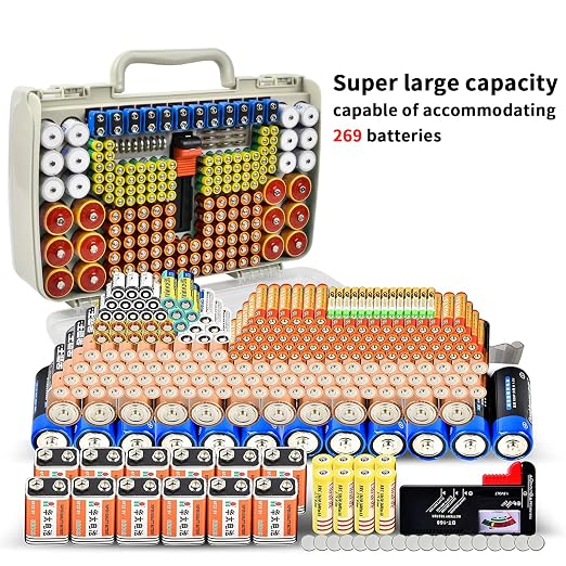 Battery Organizer Storage Case - Image 4